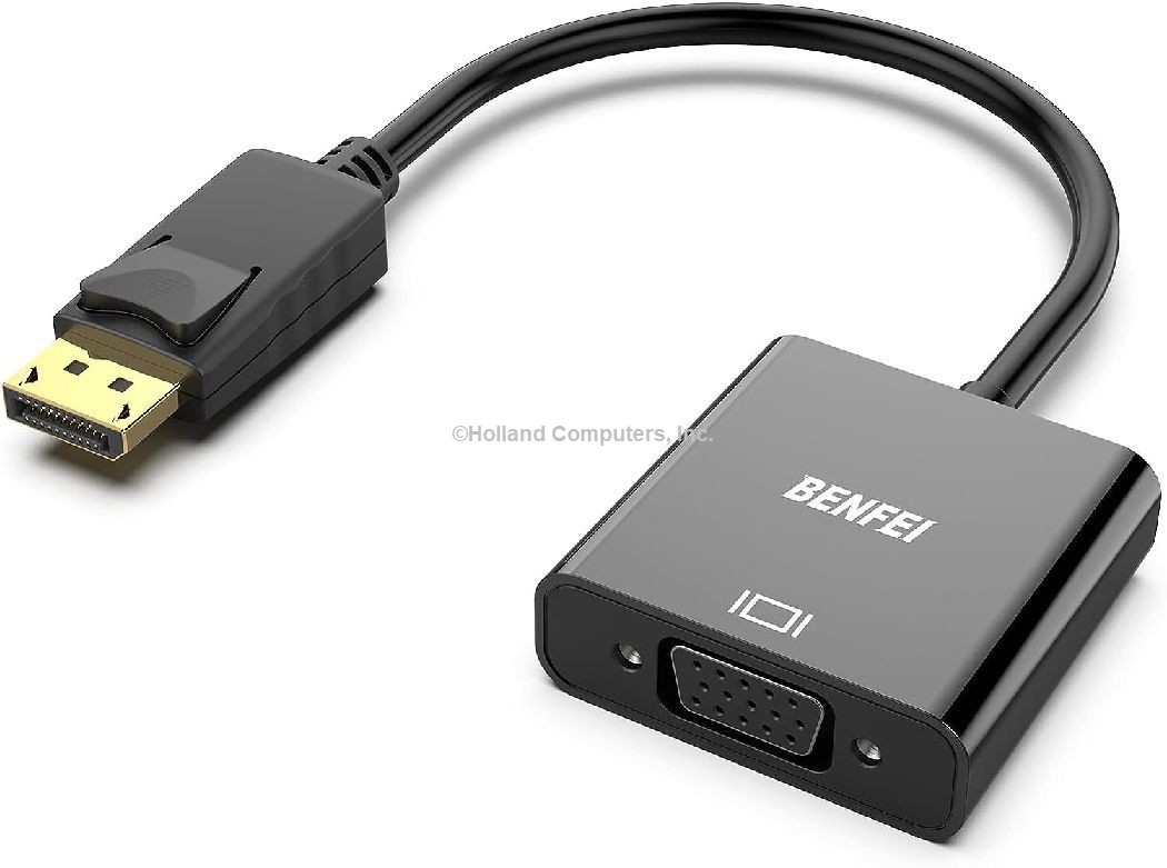 BENFEI DisplayPort to VGA, Gold-Plated DP to VGA Adapter (Male t