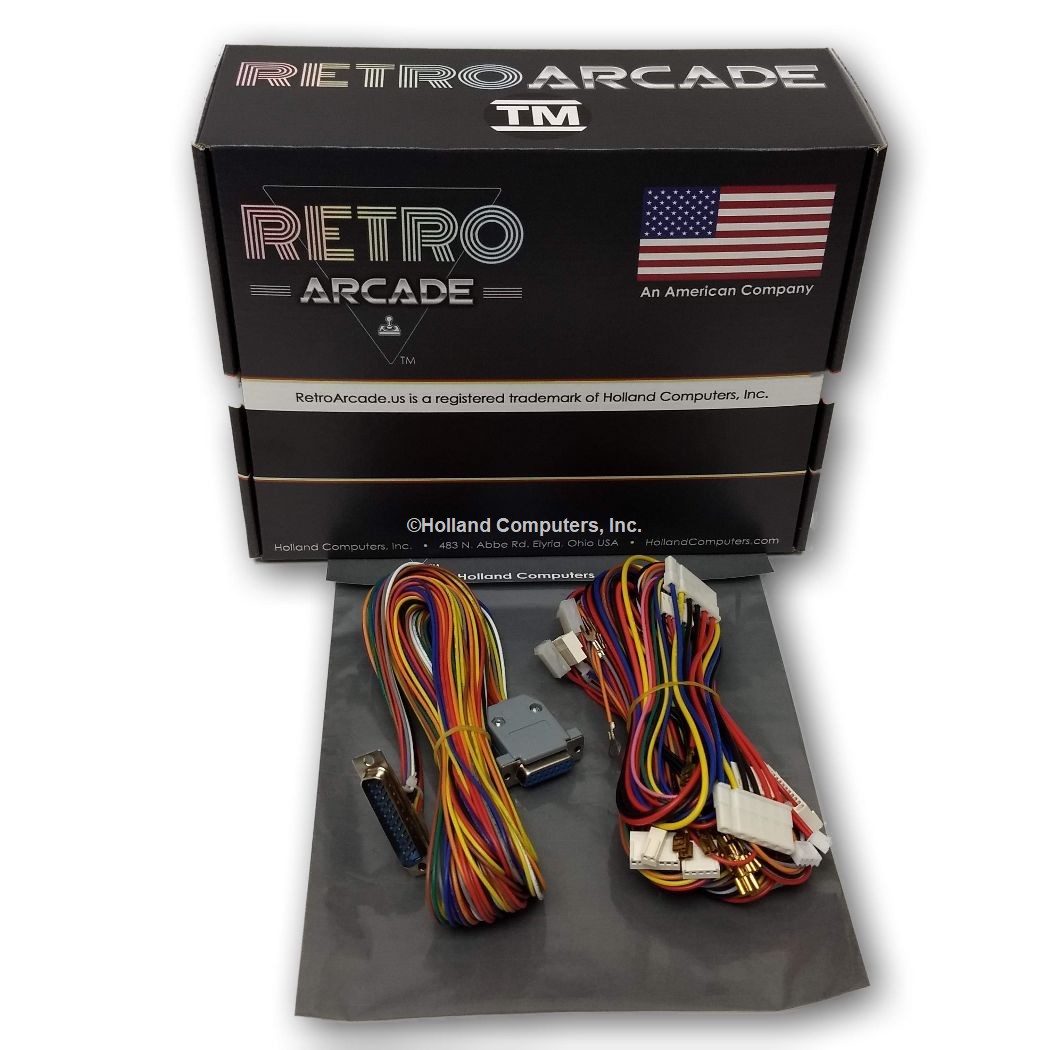 RetroArcade.us Crane Machine replacement wiring harness for RA-CRANE-KIT and RA-CRANE-PCB