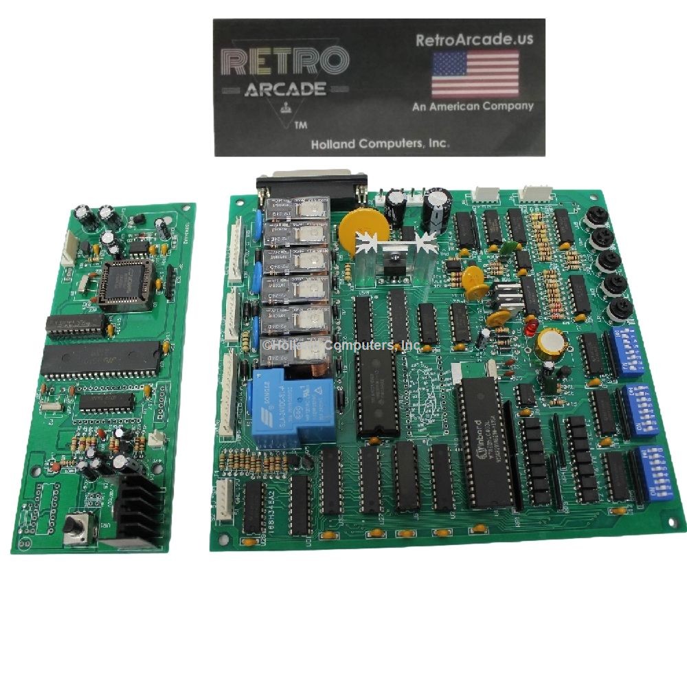 RetroArcade.us Crane Machine replacement CPU  PCB main board for RA-CRANE-KIT