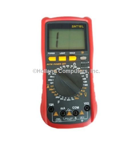 Deluxe Senit Digital Voltmeter Ohmmeter Ammeter Multimeter OHM DC AC Voltage SNT18L