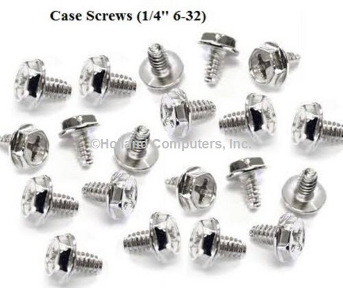 6/32 Computer Case & Hard Drive Mounting Screws - PACK of 20