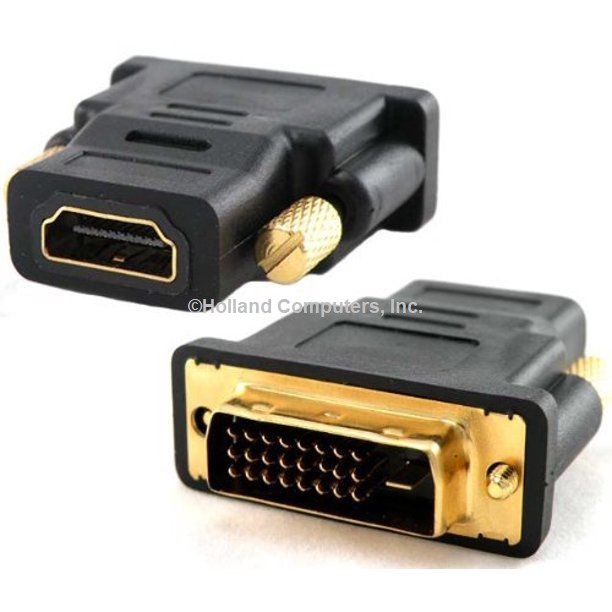 Gold Plated HDMI Female to DVI-D Male Computer Video Adapter