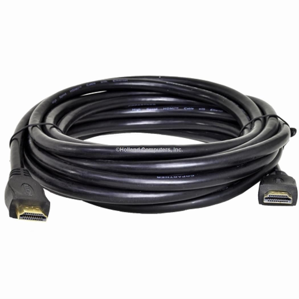 15ft Sonik Data HDMI v1.4 (M) to HDMI (M) Video-Audio Cable with Gold-Plated Connectors and 3D, 4k S