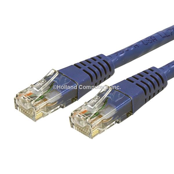 3FT CAT 5e network PATCH CABLE RJ45 FROM AMP T568A-B, ICPCSJ03BL