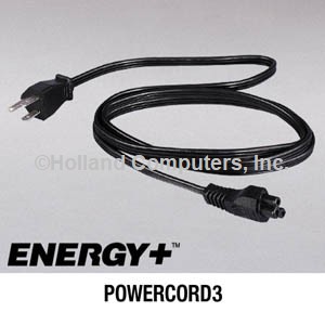 POWER CORD FOR COMPAQ ARMADA & OTHER NOTEBOOKS.