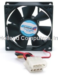 Startech.com 80MM Ball Bearing case FAN with, 4PIN, 3.14" x 3.14" x 0.98", 12 V DC.