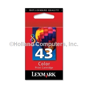 Lexmark No. 43 Color Ink Cartridge