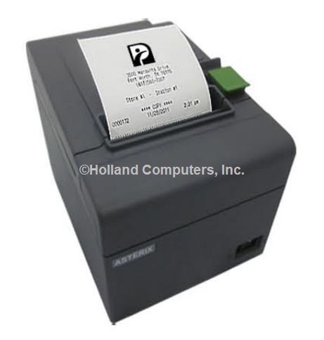 Asterix Pioneer POS ST-EP4 3 Inch Thermal Receipt Printer, Serial and USB, Grey  US/EU