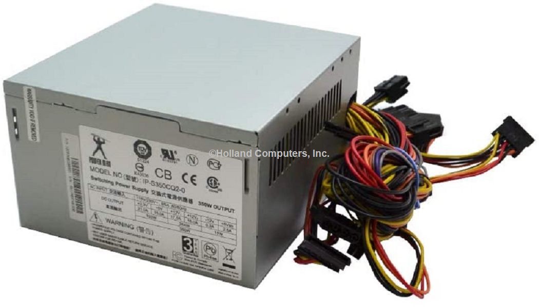 Used Powerman IP-S350CQ2-0 350W Power Supply