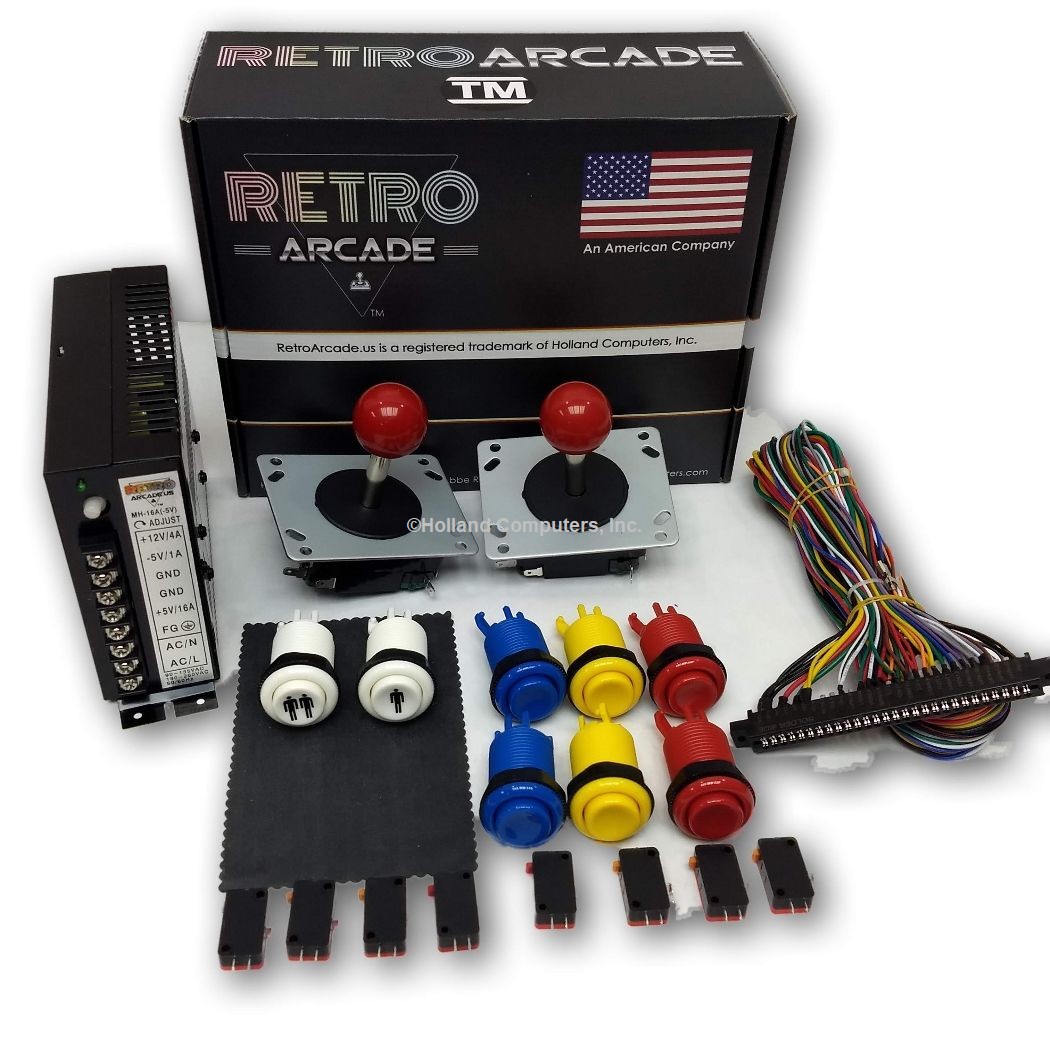 Jamma 412-IN-1, Mame, Retro PI Classic Arcade Multigame-Multicade Arcade cocktail game control kit