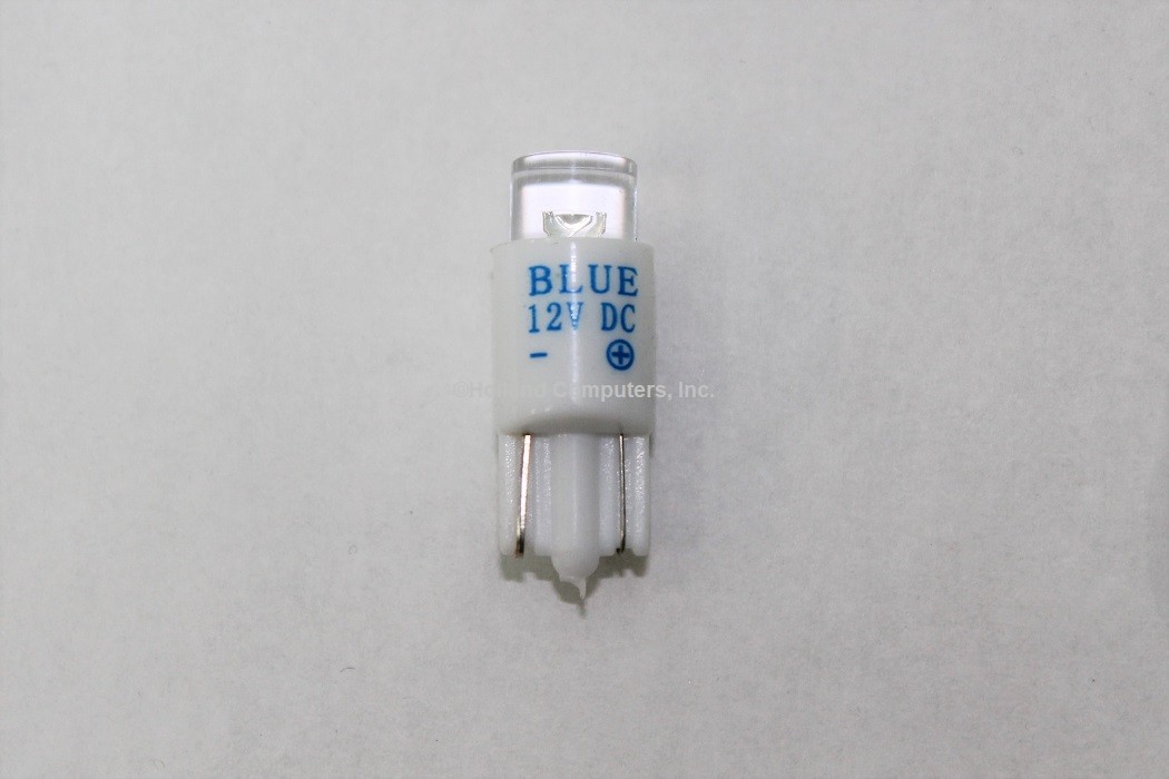 Arcade Game LED Lamp for Illuminated Pushbuttons (Blue) 12v DC