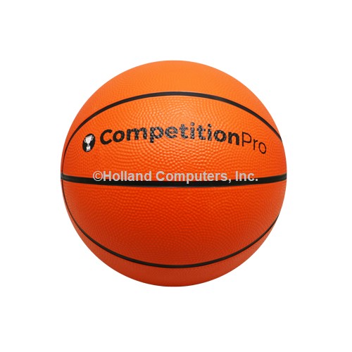 Arcade basketball Competition Pro Junior Size Rubber Basketball - 8.5 inch, ICE Hoop Fever