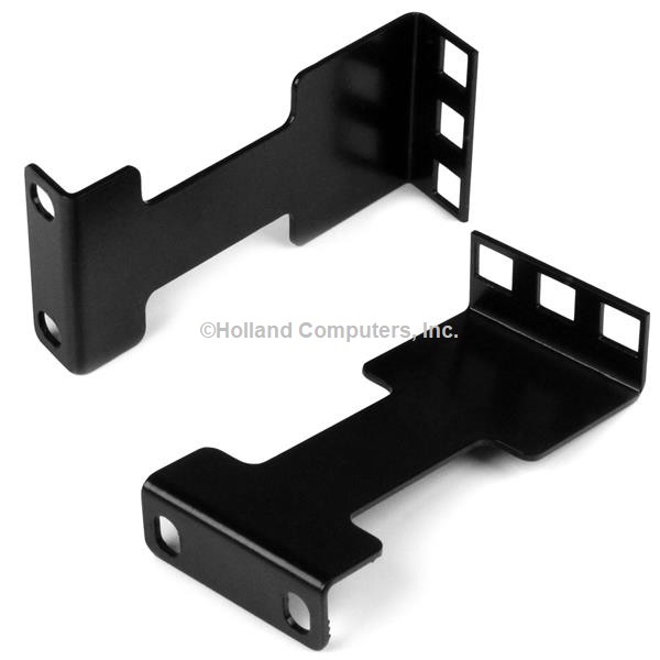 This depth adapter kit lets you extend or reduce the mounting depth of one rack unit (1U) in your se