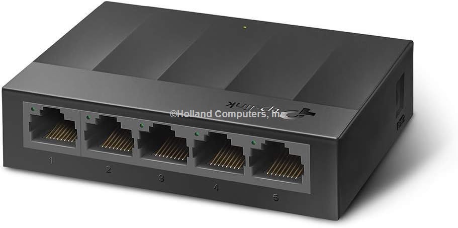 D-Link GO-SW-5G 5-Port Gigabit Unmanaged Desktop Switch - 2 Layer Supported, 10/100/1000 GBE ENET