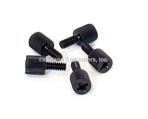 Black Anodized Thumbscrews (Pkg. of 5) Mutant Mods