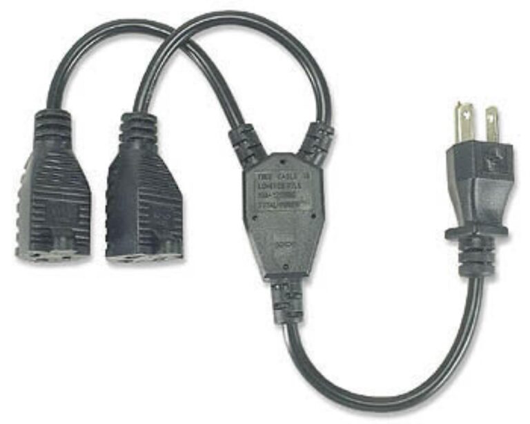 HollandElectronics.us Computer AC Line Power Y Splitter Liberator ...